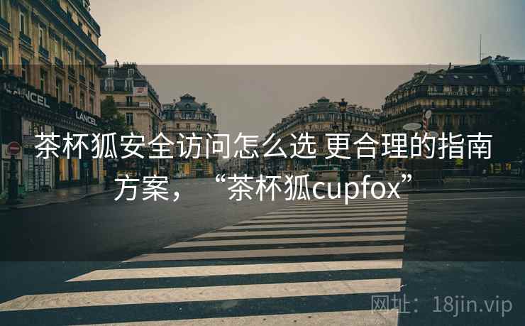 茶杯狐安全访问怎么选 更合理的指南方案，“茶杯狐cupfox”