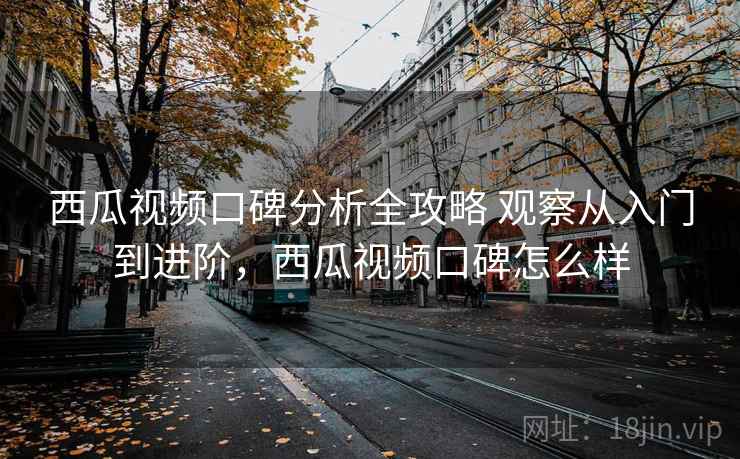 西瓜视频口碑分析全攻略 观察从入门到进阶，西瓜视频口碑怎么样