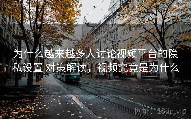 为什么越来越多人讨论视频平台的隐私设置 对策解读,视频究竟是为什么 为什么越来越多人讨论视频平台的隐私设置 对策解读,视频究竟是为什么