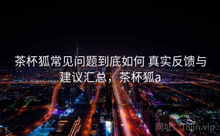 茶杯狐常见问题到底如何 真实反馈与建议汇总，茶杯狐a