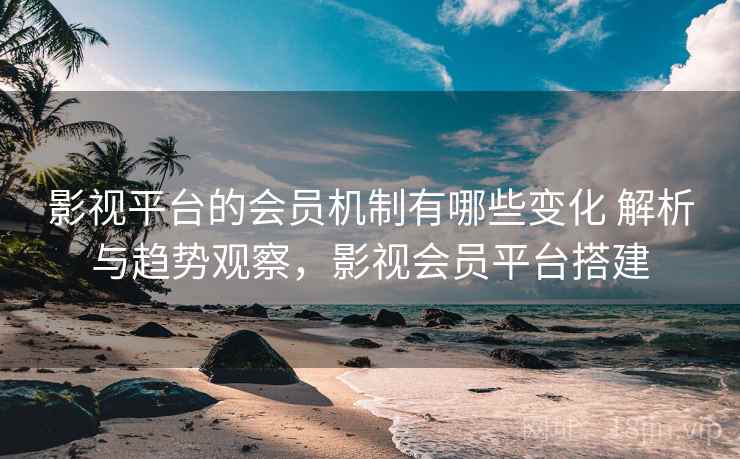 影视平台的会员机制有哪些变化 解析与趋势观察，影视会员平台搭建